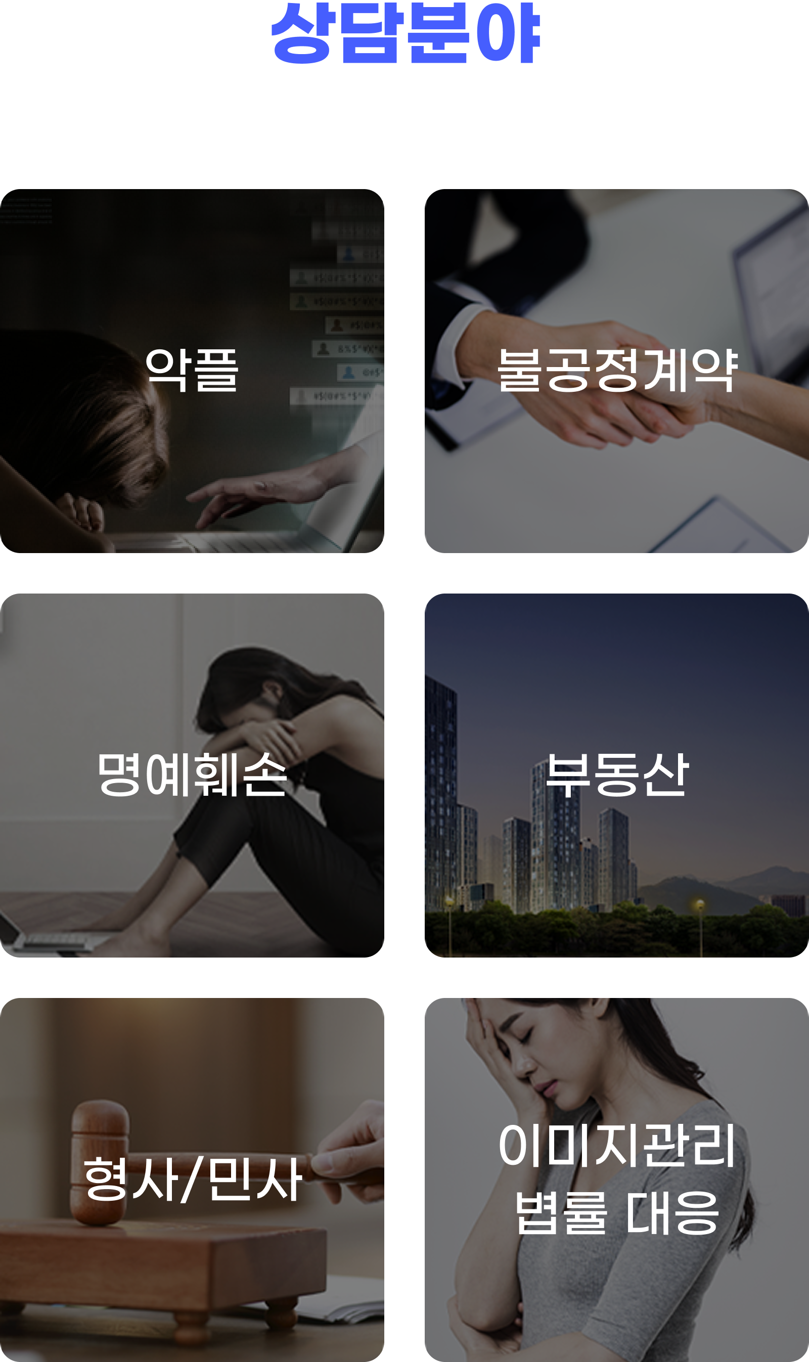 상담분야