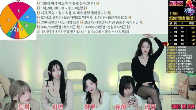 ★ 맥심걸들 5명 총출동 경쟁방 멸망전 ★