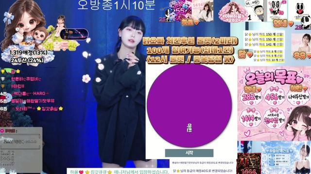 100개 1칸 치킨룰렛 망강부❤️