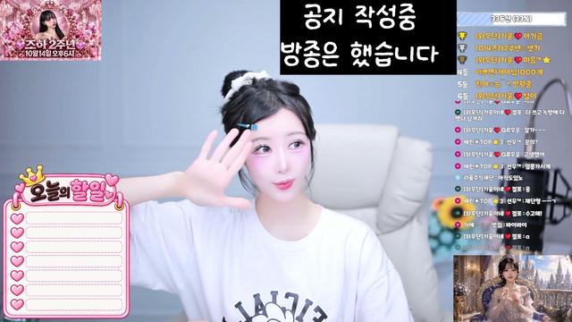 RG) 공지 + 숙제 CCTV 방송중 ❤️