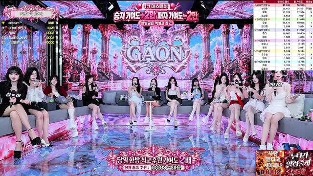 가온 5회차 1대1 데스매치 슈기X김서윤X메찌X설아윤X우유연X청이X한다희X주아X하이X하얘X오조아X최유나X유밍X설아X루디