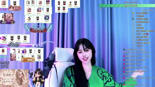 루시아ෆ님의 방송입니다