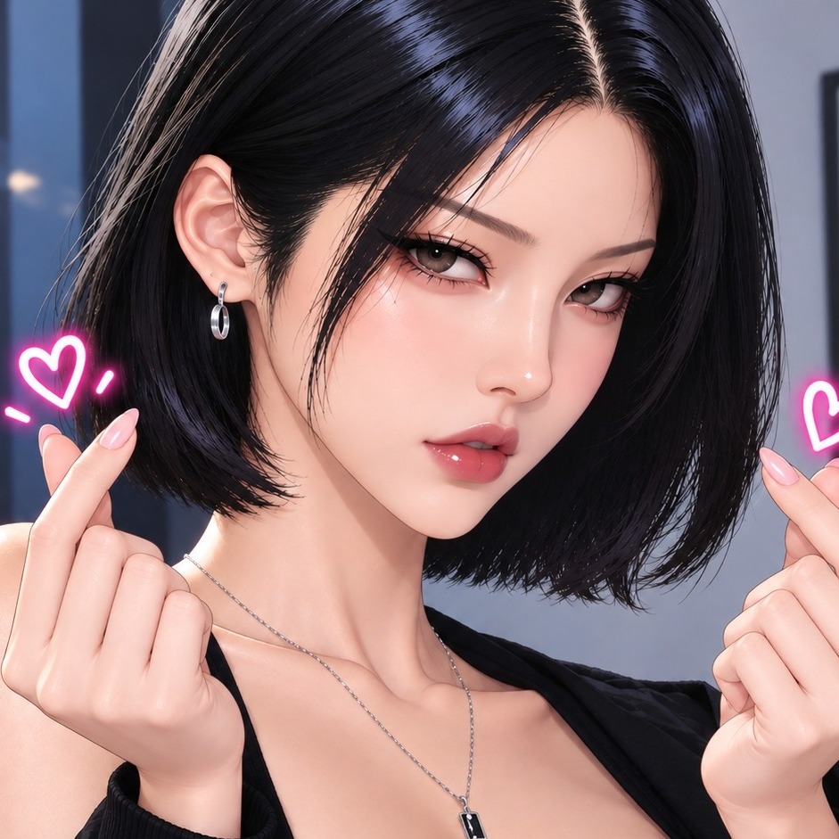 단발ღ민서vs병만